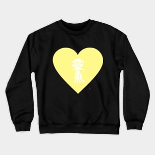 Reiki Love, Solar Plexus Chakra Crewneck Sweatshirt